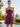 Strapless Bodice A-Line Mini Hoco Dress in Grape