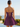 Strapless Bodice A-Line Mini Hoco Dress in Grape