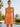 Strapless Bodice A-Line Mini Hoco Dress in Orange