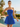 Strapless Bodice A-Line Mini Hoco Dress in Royal Blue