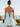 Strapless Bodice A-Line Mini Hoco Dress in Baby Blue