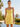 Strapless Bodice A-Line Mini Hoco Dress in Yellow