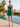 Strapless Bodice A-Line Mini Hoco Dress in Emerald Green