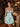 Bodice Sparkly Crystal A-Line Short Homecoming Dress in Baby Blue