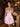 Bodice Sparkly Crystal A-Line Short Homecoming Dress in Pink