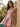 Strapless Floral Bodice Lace Up Mini A-Line Homecoming Dress in Pink Floral