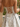 Strapless Floral Bodice Lace Up Mini A-Line Homecoming Dress in White Floral