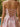 Floral Bodice Strapless Backless Lace Up Mini A-Line Summer Dress in Blush Pink Floral
