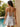 Floral Bodice Strapless Backless Lace Up Mini A-Line Summer Dress in Sky Blue Floral