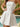 Floral Bodice Strapless Backless Lace Up Mini A-Line Summer Dress in White Floral