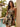 Floral Bodice Strapless Backless Lace Up Mini A-Line Summer Dress in Champagne Floral