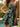 Floral Bodice Strapless Backless Lace Up Mini A-Line Summer Dress in Green Floral