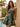 Floral Bodice Strapless Backless Lace Up Mini A-Line Summer Dress in Green Floral