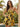 Floral Bodice Strapless Backless Lace Up Mini A-Line Summer Dress in Yellow Floral