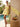 Satin A-Line Strapless Homecoming Dresses With Scarf in Yellow
