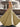 Tank Top Boned V Neck Ball Gown Prom Dress - Gold