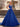 Tank Top Boned V Neck Ball Gown Prom Dress - Royal Blue