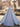 Tank Top Boned V Neck Ball Gown Prom Dress - Sky Blue