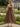 Ankel Boned Bodice Pleats Prom Bridal Gown With Pocket - Coffee