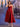 Ankel Boned Bodice Pleats Prom Bridal Gown With Pocket - Red