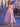 Ankel Boned Bodice Pleats Prom Bridal Gown With Pocket - Lilac