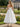 Ankel Boned Bodice Pleats Prom Bridal Gown With Pocket - White