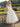 Ankel Boned Bodice Pleats Prom Bridal Gown With Pocket - White