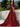 Off Shoulder Sequin Pleated Satin A-Line Prom Dress Long With Split - Red