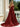 Off Shoulder Sequin Pleated Satin A-Line Prom Dress Long With Split - Red