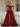 Off Shoulder Sequin Pleated Satin A-Line Prom Dress Long With Split - Red