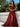 Off Shoulder Sequin Pleated Satin A-Line Prom Dress Long With Split - Red