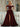 Off Shoulder Sequin Pleated Satin A-Line Prom Dress Long With Split - Burgundy