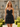Sparkly Hot Fix Boned Layered Mini Ball Gown Prom Dress in Black