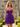 Sparkly Hot Fix Boned Layered Mini Ball Gown Prom Dress in Purple