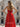 Sweetheart Hot Fix Crystal Ruched Bust Bodice A-Line Long Prom Dress With Pockets - Red