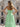 Sweetheart Hot Fix Crystal Ruched Bust Bodice A-Line Long Prom Dress With Pockets - Mint Green