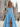 Halter Corset Pleated Backless A-Line Long Prom Dress With Pockets - Baby Blue