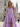 Halter Corset Pleated Backless A-Line Long Prom Dress With Pockets - Lilac