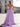 Halter Corset Pleated Backless A-Line Long Prom Dress With Pockets - Lilac