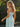 Sparkly Beading Illusion Spaghetti Shoulder Straps Mermaid Long Prom Dress in Baby Blue