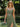 Sparkly Beading Illusion Spaghetti Shoulder Straps Mermaid Long Prom Dress in Sage Green