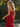 Sparkly Beading Illusion Spaghetti Shoulder Straps Mermaid Long Prom Dress in Red