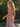Sparkly Beading Illusion Spaghetti Shoulder Straps Mermaid Long Prom Dress in Dusty Rose