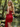Sparkly Beading Illusion Sheath Mini Prom Dress - Red