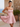 Sweetheart Bodice Mini A-Line Homecoming Dress in Pink