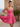 Sweetheart Bodice Mini A-Line Homecoming Dress in Hot Pink