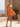 Sweetheart Bodice Mini A-Line Homecoming Dress in Orange