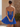 Sweetheart Bodice Mini A-Line Homecoming Dress in Royal Blue