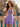 Sparkly Beading Ruched Bodice Short A-Line Hoemcoming Dress in Lilac