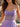 Sparkly Beading Ruched Bodice Short A-Line Hoemcoming Dress in Lilac